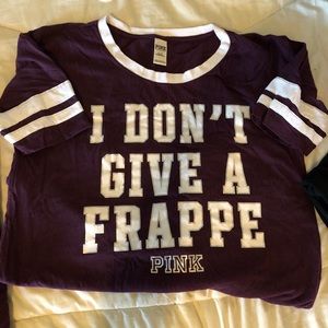 PINK oversized sleep shirt